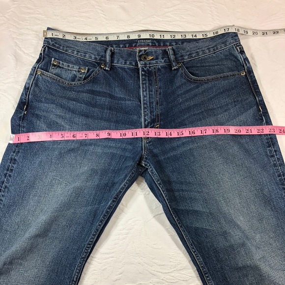 BANANA REPUBLIC Men Jeans Straight 34-30 100% Cott - Picture 4 of 7